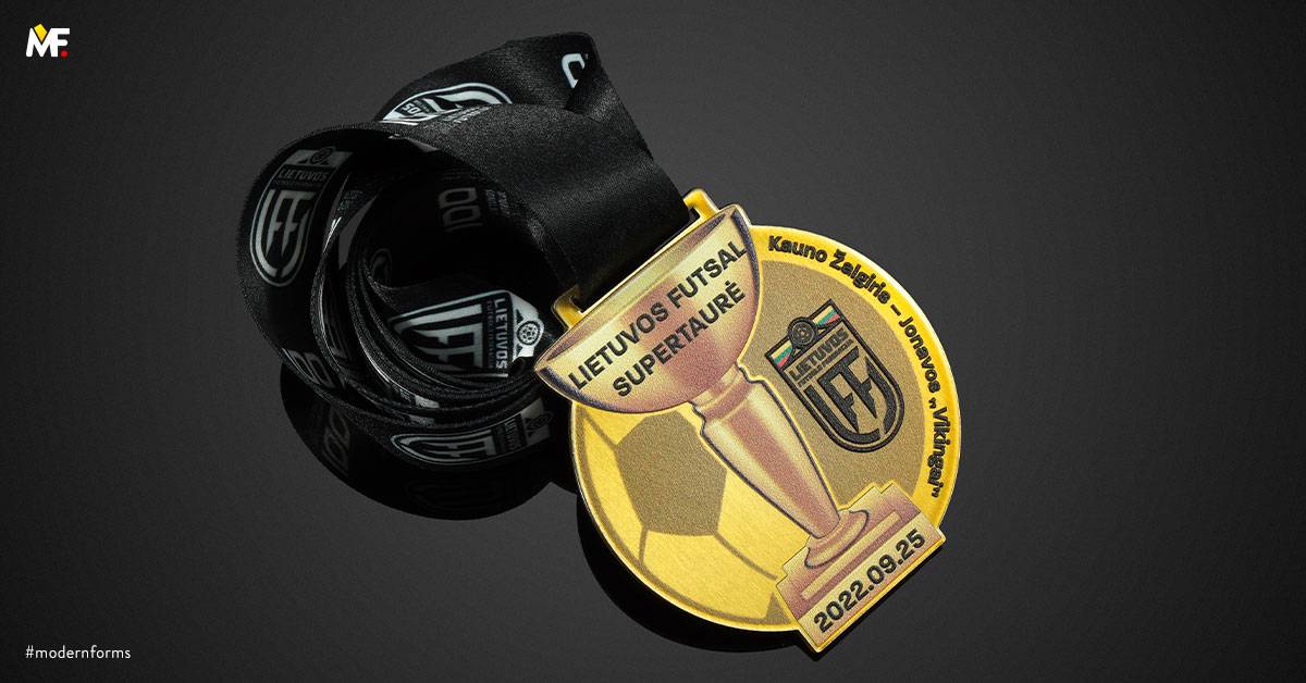 Medals Sport Football Gold Premium Stainless steel 