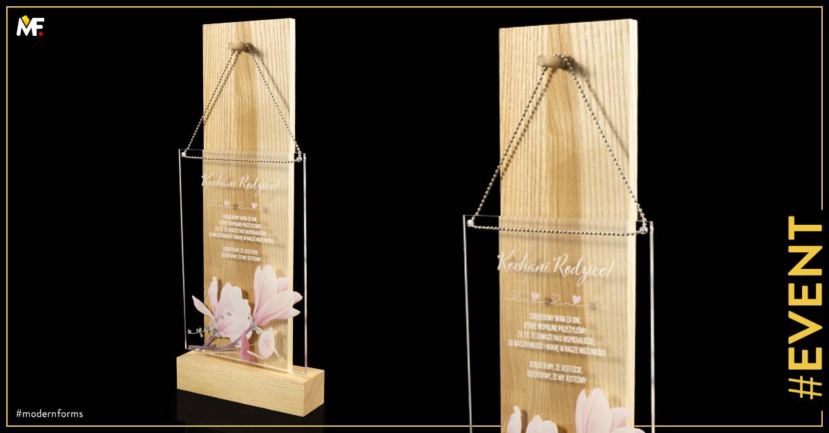 Trophies Occasional Special awards Plexiglass Premium Wood 