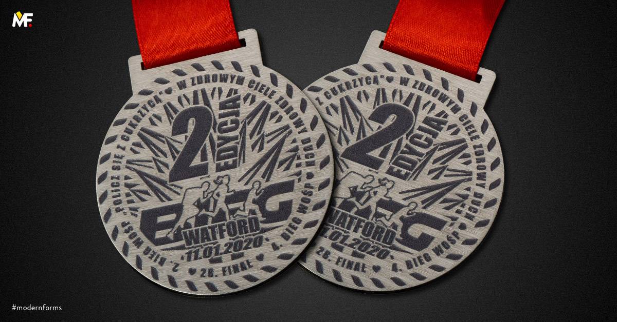 Medals Sport Running One-sided Silver Stainless steel Standard Standard 