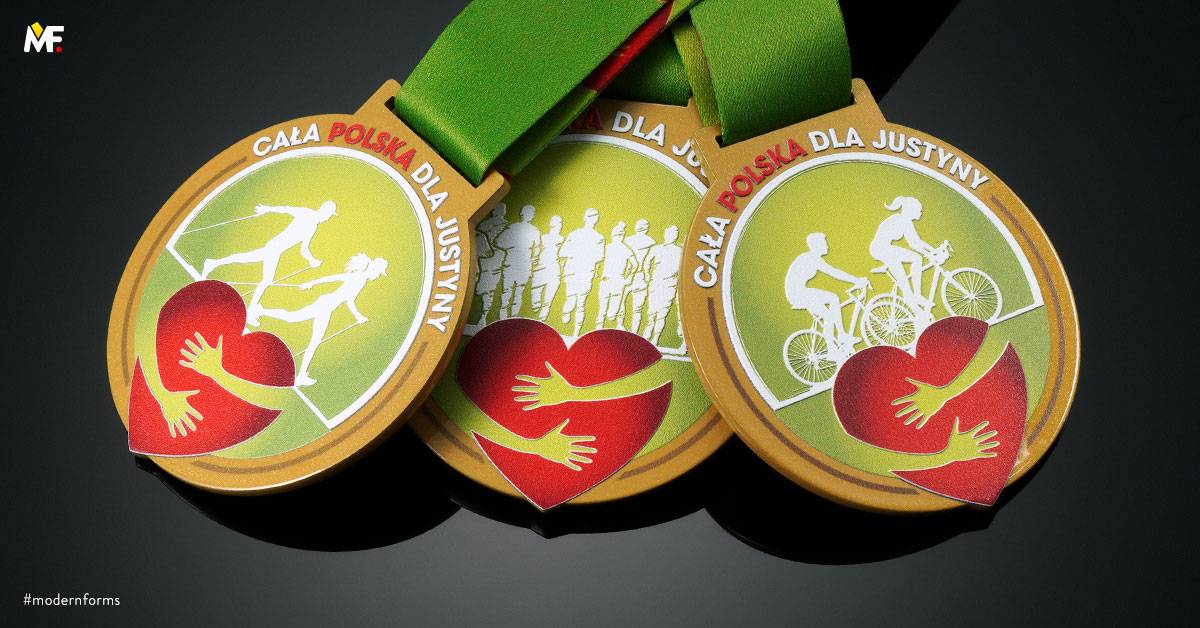 Medals Commemorative Thanks, Congratulations Custom Gold One-sided Premium Steel 