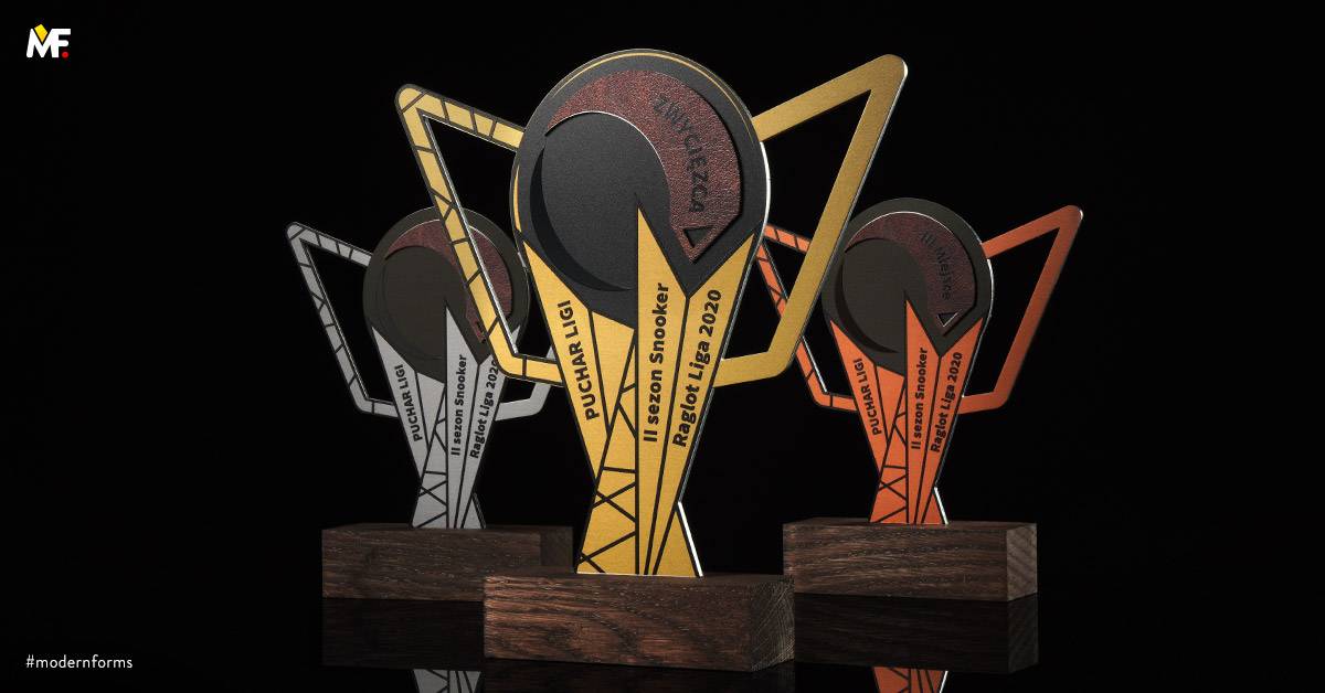 Trophies Sport Other for sport Custom Gold One-sided Premium Stainless steel Wood 