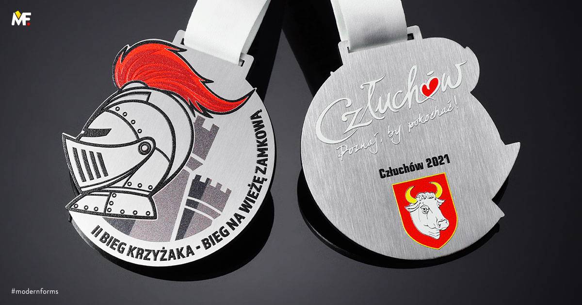 Medals Sport Running Custom Double-sided Premium Silver Stainless steel 