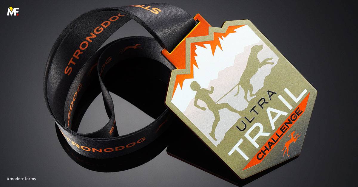 Medals Sport Running Custom Exclusive One-sided Orange Stainless steel 
