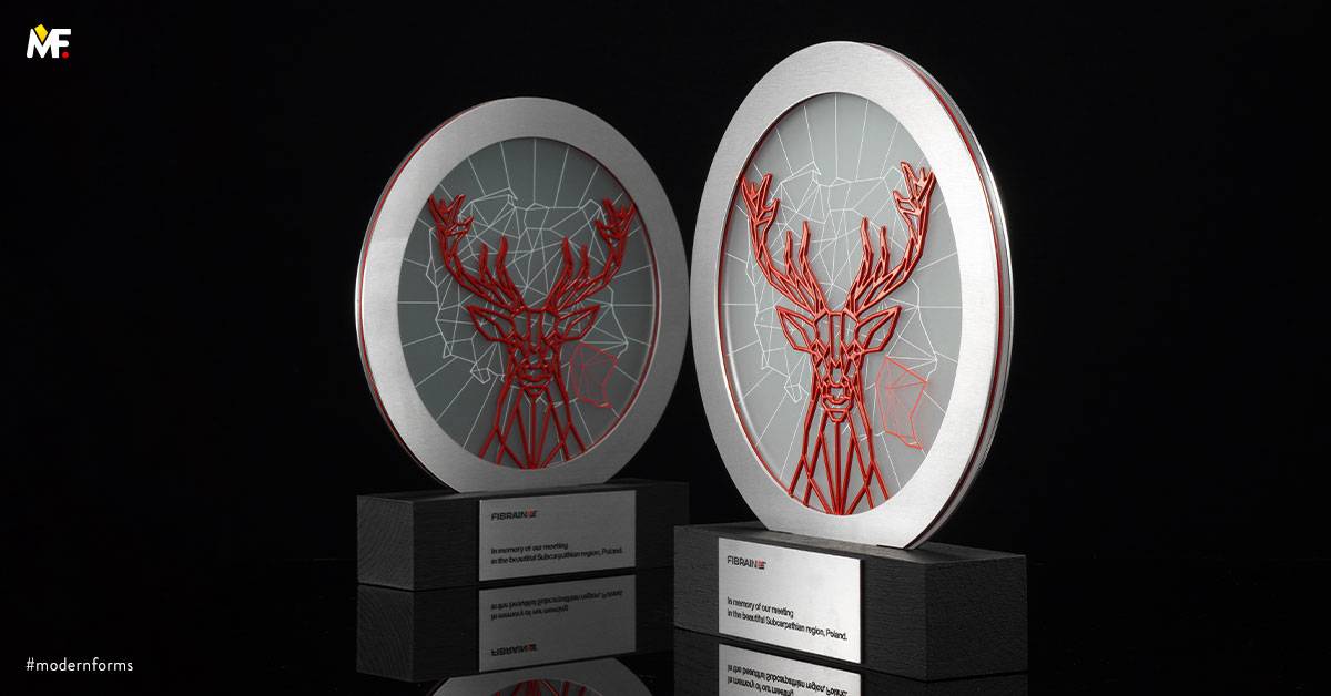 Trophies Commemorative Special awards Plexiglass Red Stainless steel Standard Steel Wood 