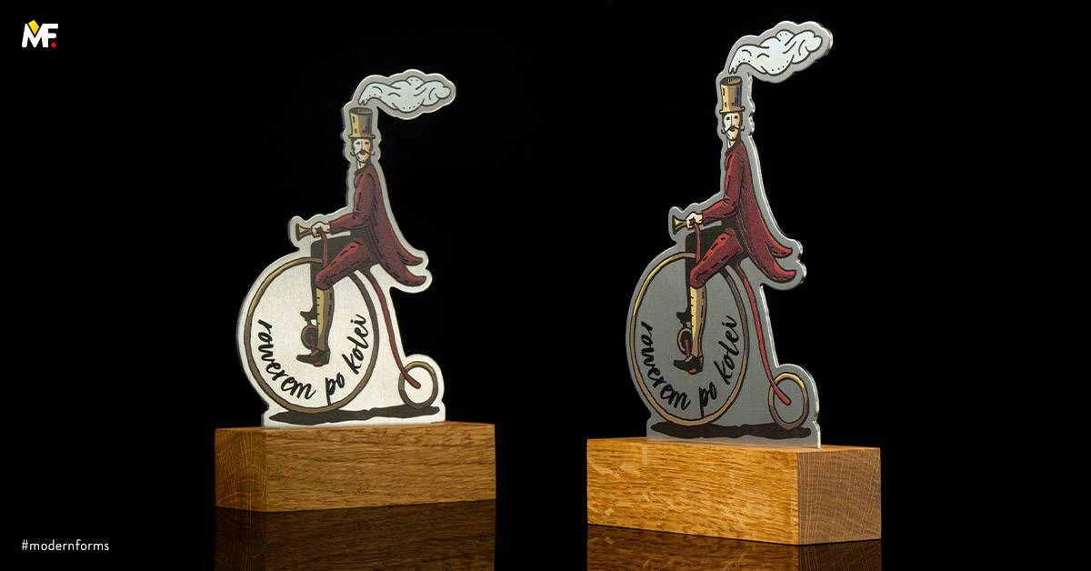 Trophies Commemorative Industry events Premium Stainless steel Wood 