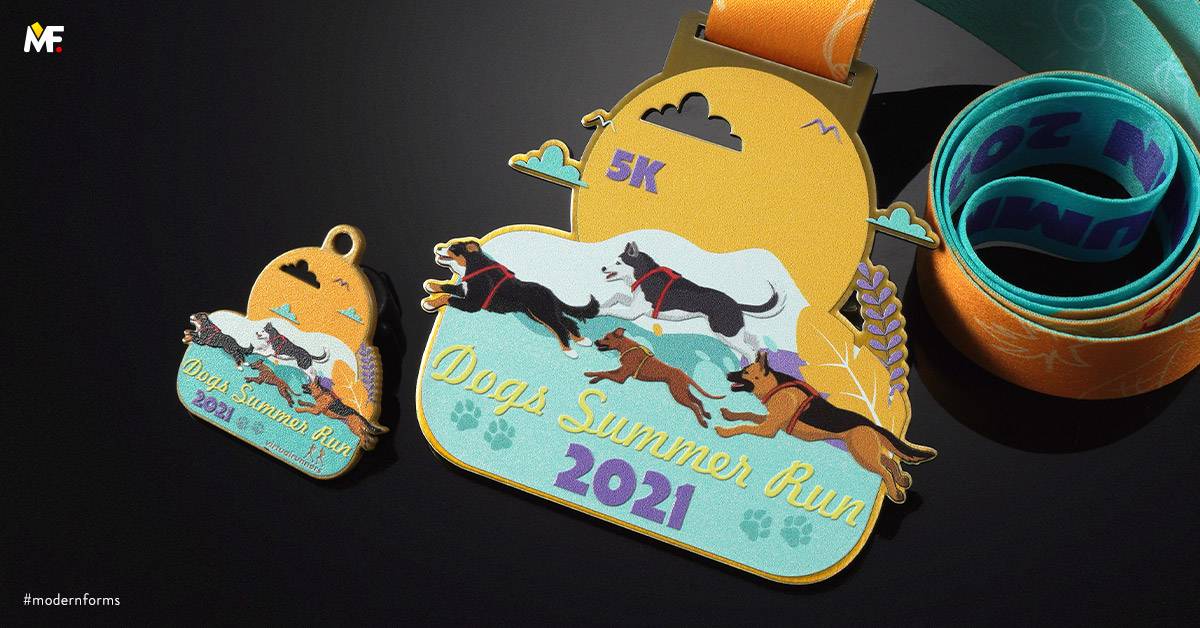 Medals Commemorative For animals Cut outs Double-sided Gold Premium Steel 