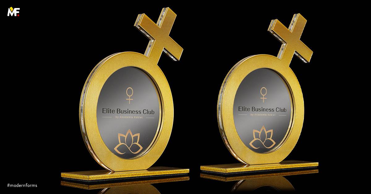 Trophies Commemorative Other for business Custom Gold One-sided Plexiglass Premium Stainless steel 