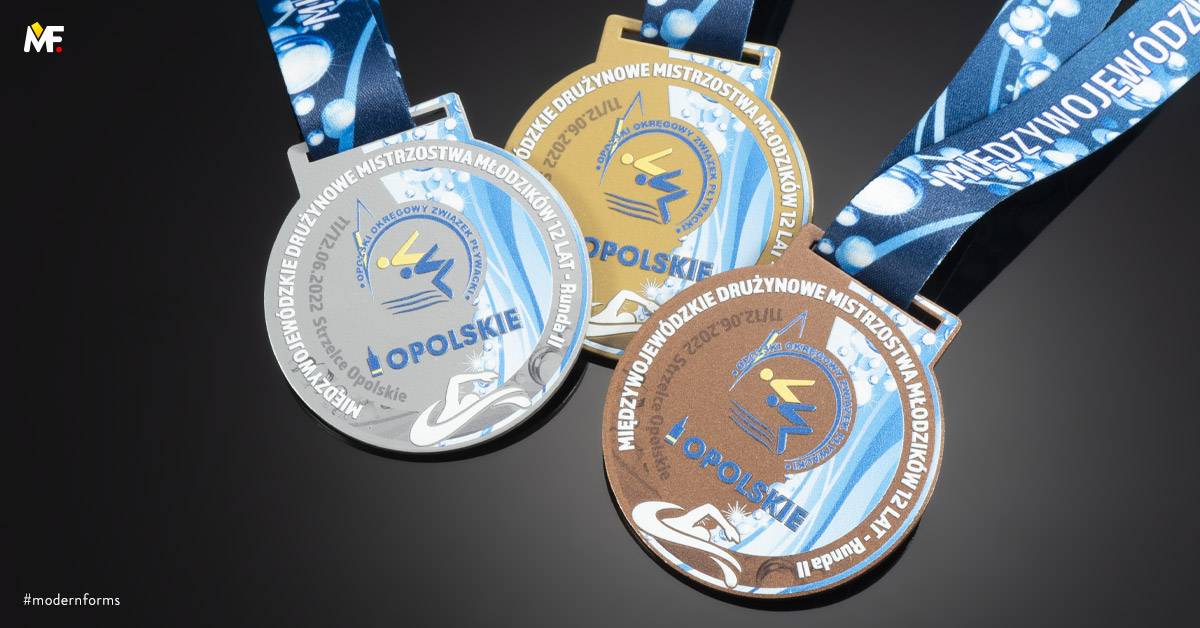 Medals Sport Swimming Standard 