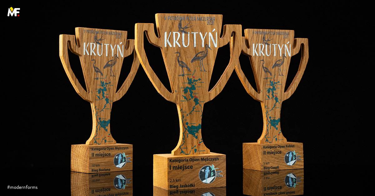 Trophies Sport Running Custom One-sided Plywood Standard Wood 