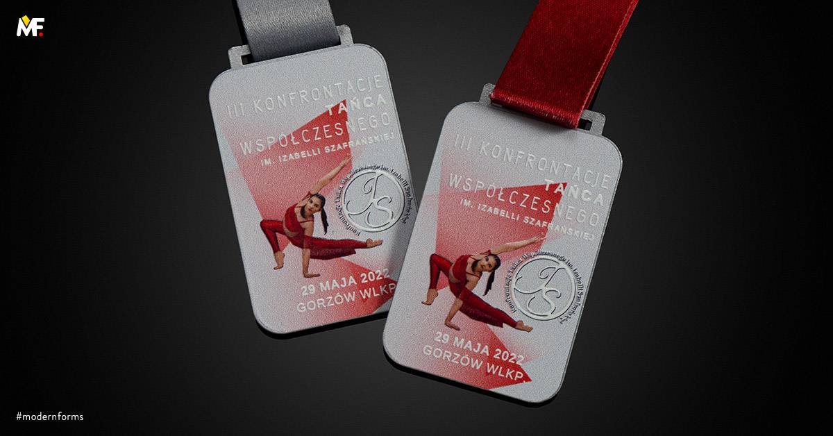 Medals Sport Dance Silver Standard Steel 