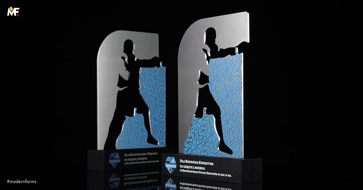 Trophies Sport Martial arts Custom Premium Silver Stainless steel Wood 