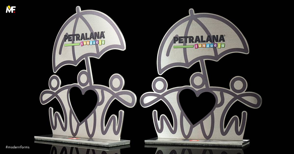Trophies Commemorative Thanks, Congratulations Cut outs One-sided Premium Silver Stainless steel 