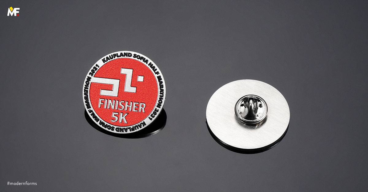 Pins Sport Running Custom One-sided Stainless steel Standard 