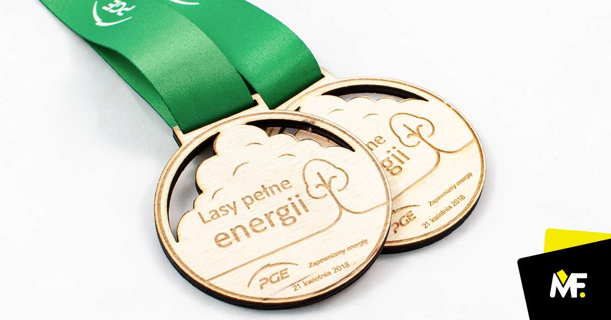 Medals Commemorative Eco friendly Brown Commemorative Cut outs Eco friendly Medals One-sided Plywood Premium 