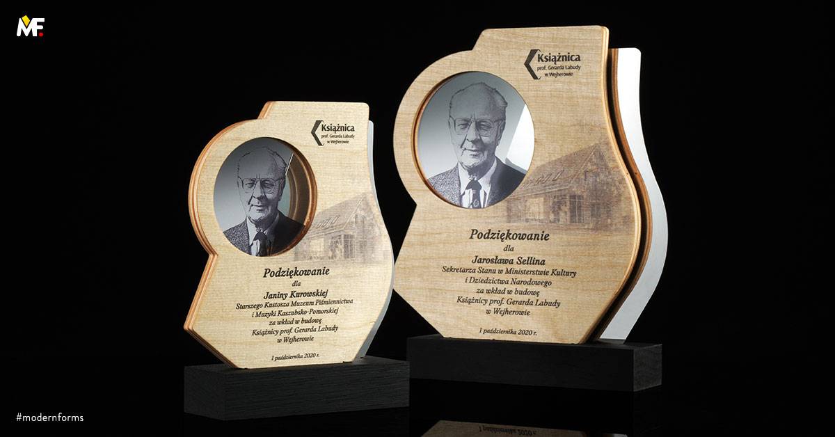 Trophies Commemorative Thanks, Congratulations Custom Glass Plywood Premium Wood 