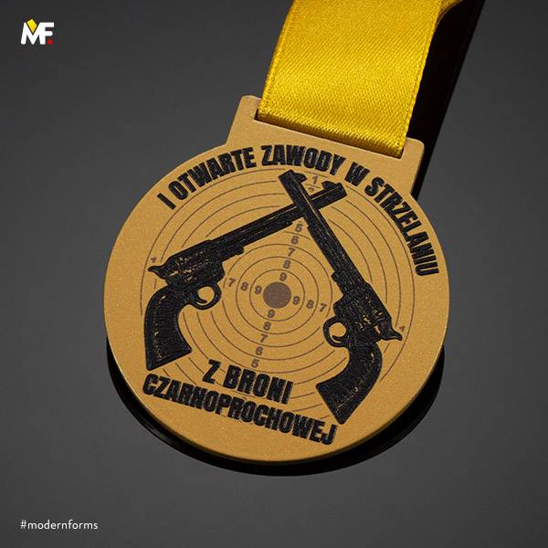 Medale Sportowe Inne sportowe Czarny Jednostronny Niestandardowy Premium Stal 