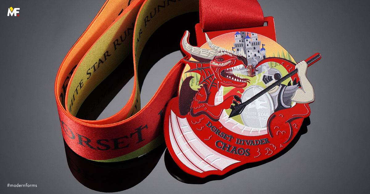 Medals Sport Other for sport Custom One-sided Premium Red Steel 