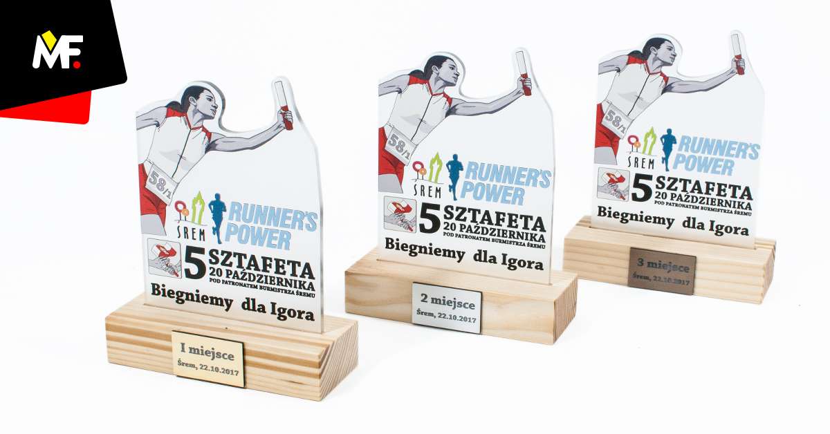 Trophies Sport Running Brown Custom Laminate Plexiglass Premium Running Satin Silver Sport Trophies Wood 