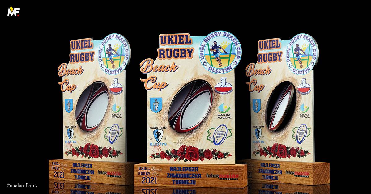 Trophies Sport Other for sport Custom Exclusive One-sided Stainless steel Wood 