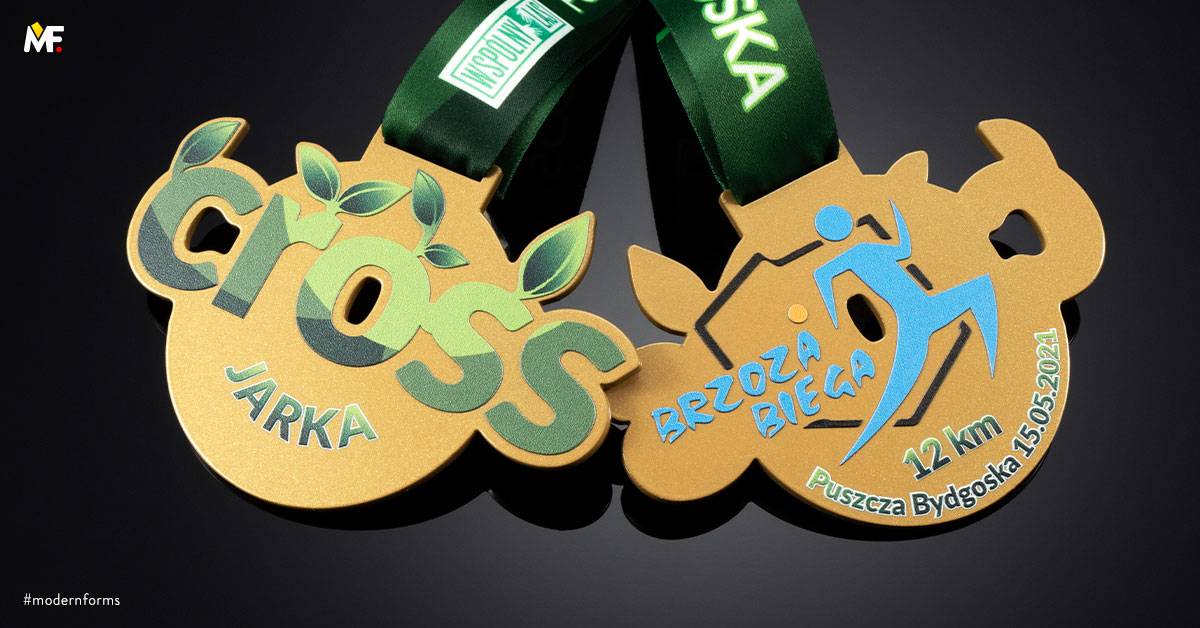 Medals Sport Running Custom Double-sided Exclusive Gold Steel 