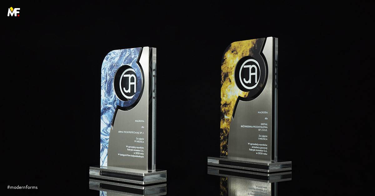 Trophies Commemorative Special awards Custom One-sided Plexiglass Premium Stainless steel 
