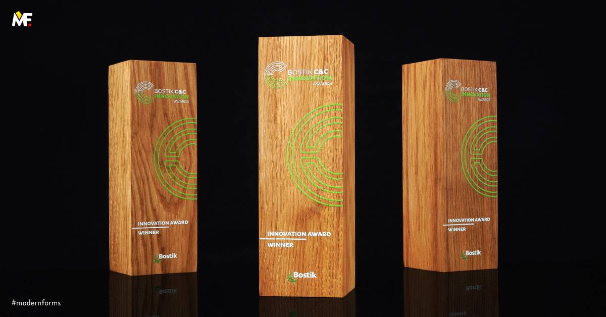 Trophies Commemorative Special awards Custom One-sided Premium Wood 