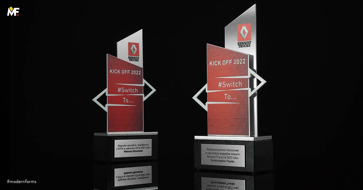 Trophies Commemorative Industry events Granite Premium Stainless steel White 