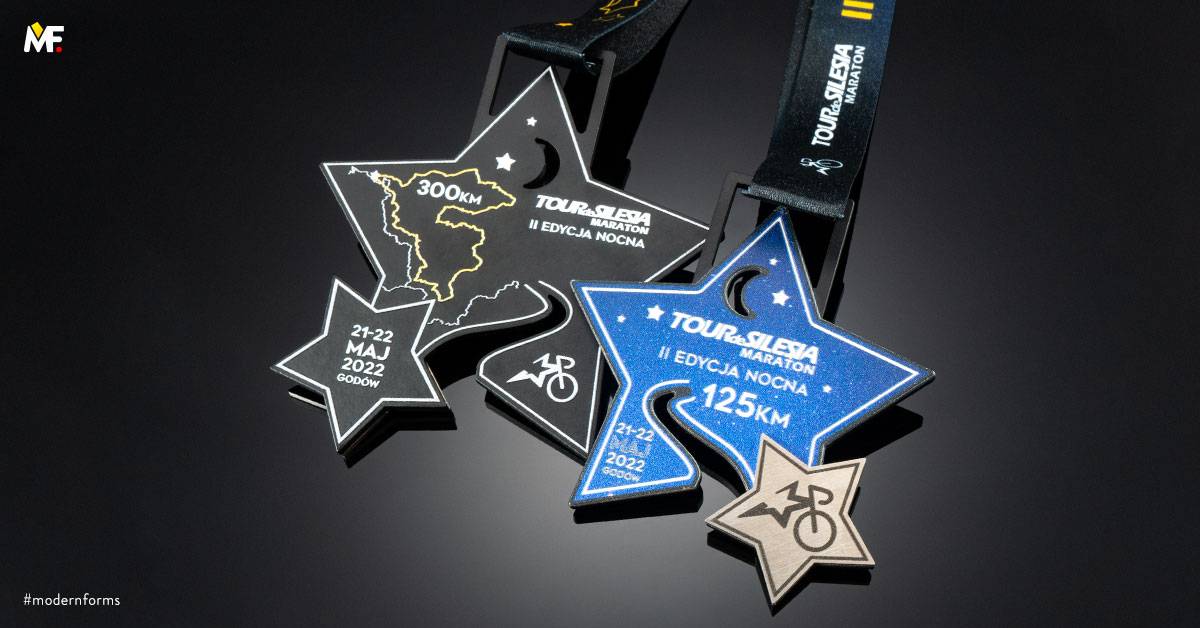 Medals Sport Cycling Black Premium Stainless steel Steel 