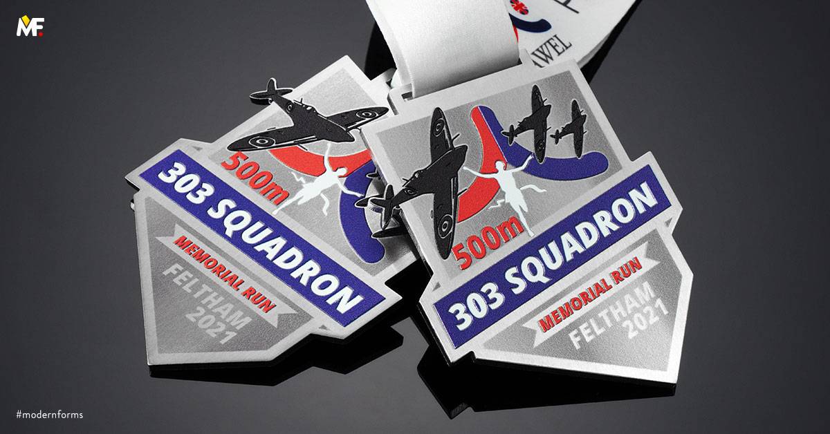 Medals Sport Running Custom One-sided Premium Silver Stainless steel 