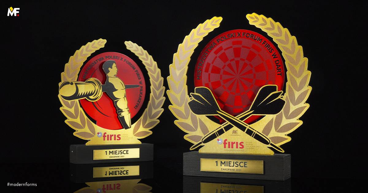 Trophies Sport Other for sport Brown Cut outs Gold One-sided Premium Red Silver Stainless steel Wood 