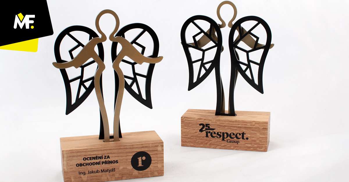 Trophies Black Black steel Custom Gold Premium Trophies Wood 