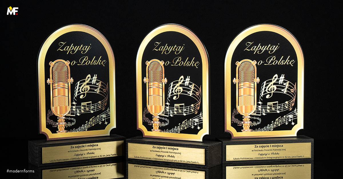 Trophies Commemorative Special awards Black Standard Steel Wood 