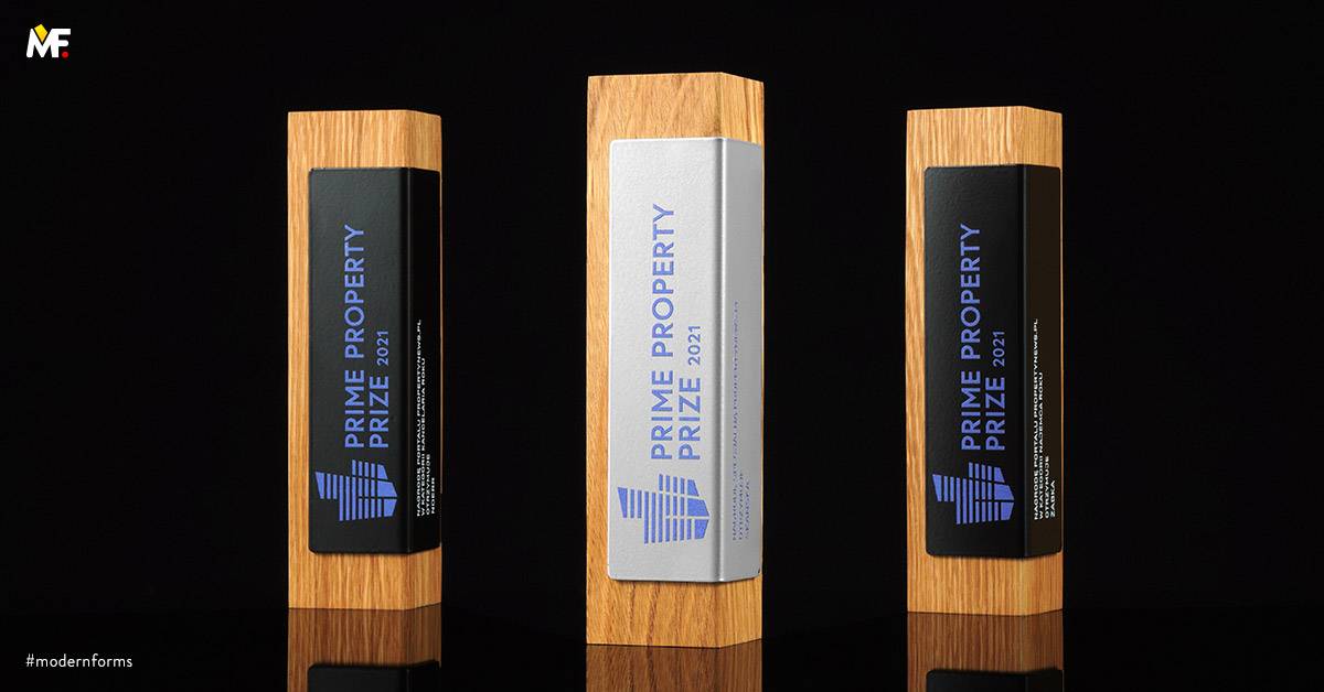 Trophies Commemorative Special awards Black Custom One-sided Premium Silver Steel Wood 