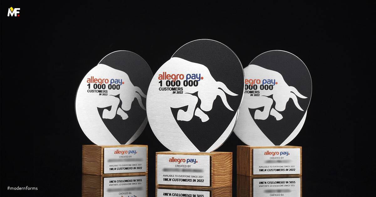 Trophies Occasional Thanks, Congratulations Stainless steel Standard Wood 