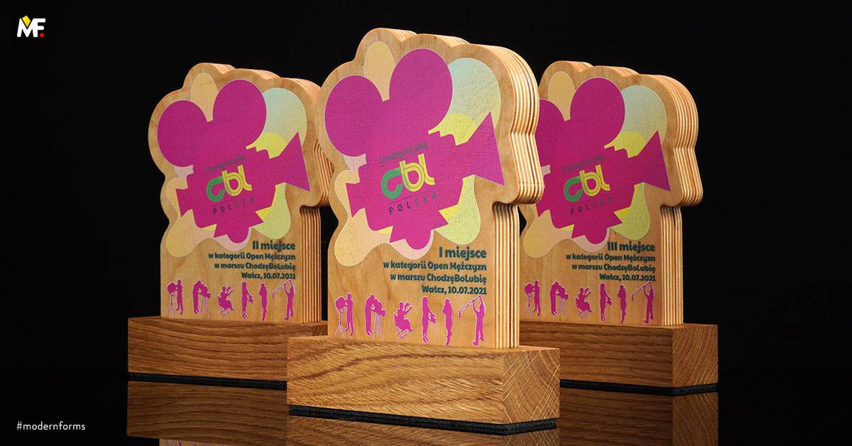 Trophies Commemorative Industry events Custom One-sided Plywood Premium Wood 