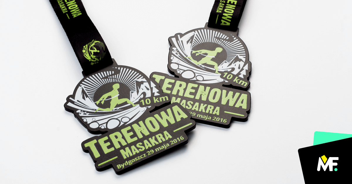 Sports medals for runners of Terenowa Masakra
